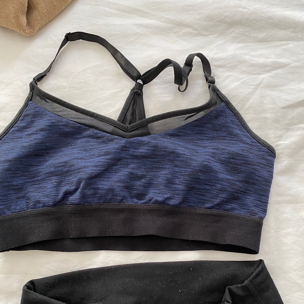 Manduka bra  Fabletic power hold workout pants